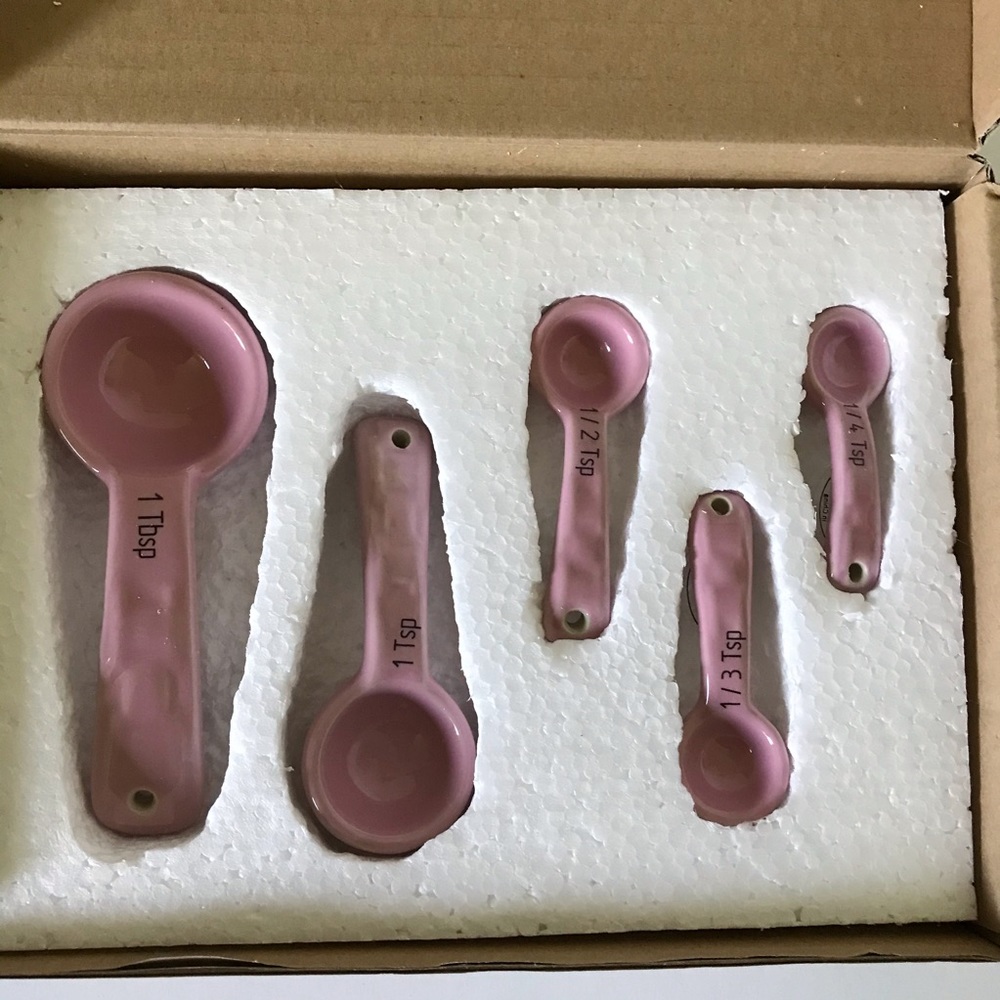 ‼️SOLD‼️ NIB—Longaberger pottery measuring spoons
